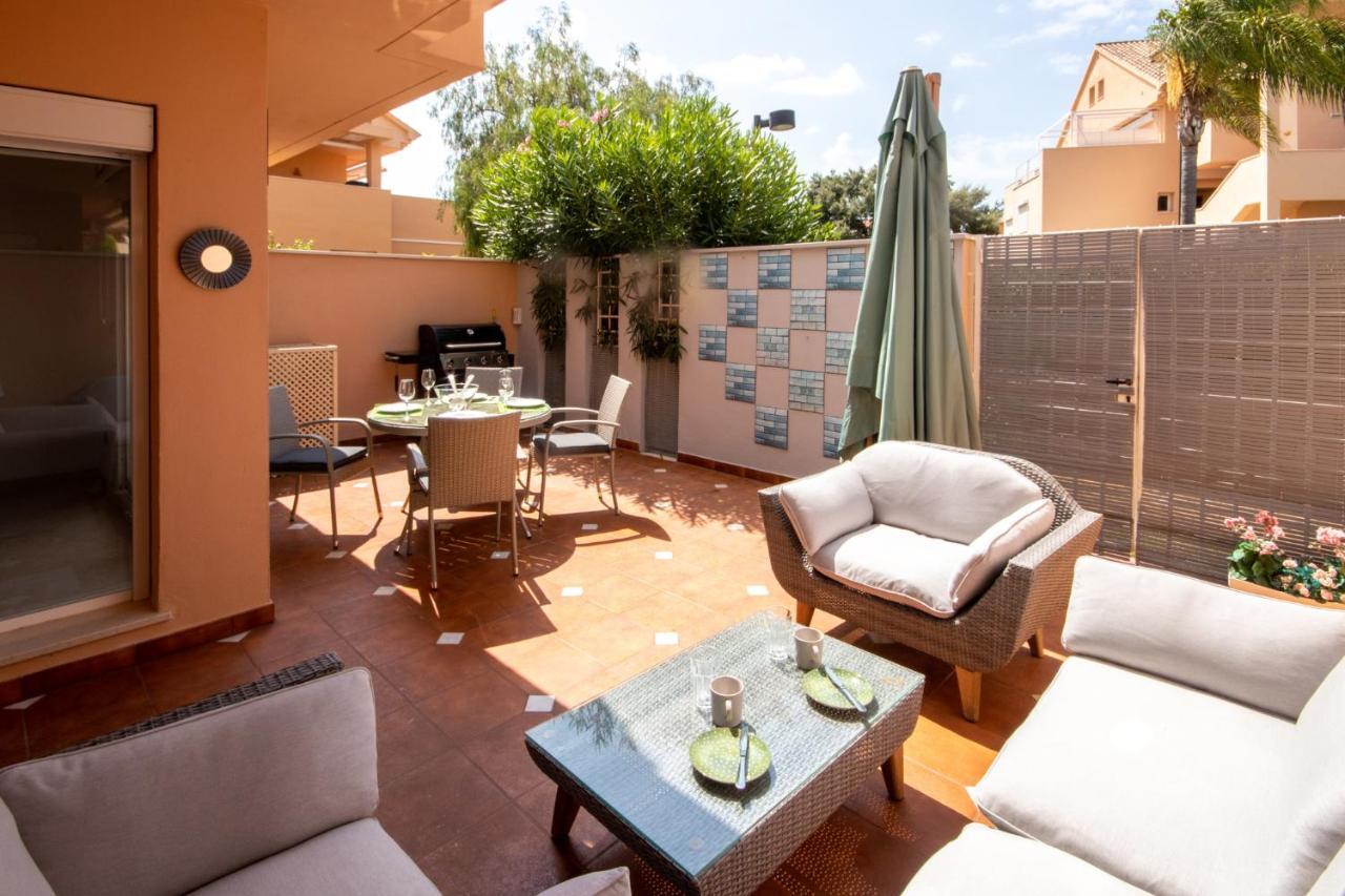 Ground Floor Apartment, Los Jardines De Santa Maria Elviria Marbella Dış mekan fotoğraf